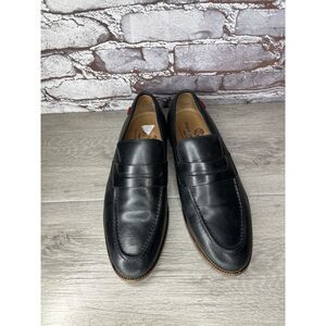 Marc Joseph New York Handcrafted Blue Leather Slip On Dress Shoes Men 8M US/41EU